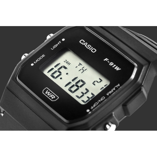 Zegarek CASIO Unisex F-91WB-1AVDF + BOX
