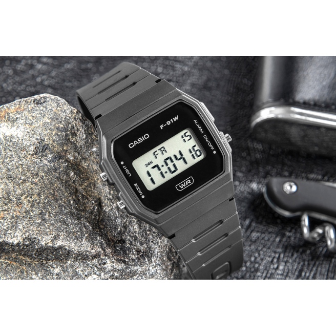 Zegarek CASIO Unisex F-91WB-1AVDF + BOX