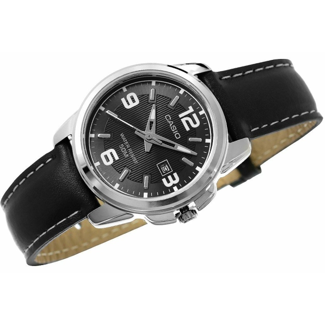 Zegarek damski na czarnym pasku Casio LTP-1314L-8AVDF