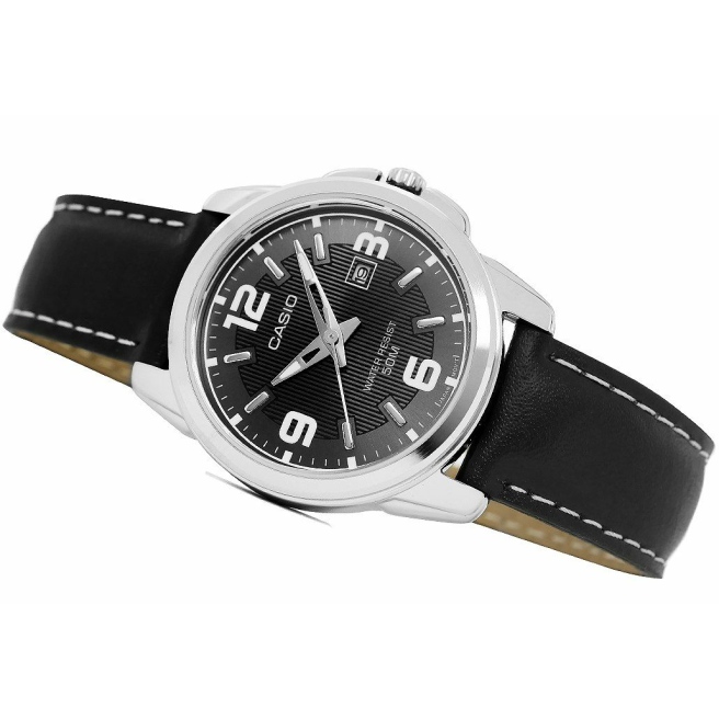 Zegarek damski na czarnym pasku Casio LTP-1314L-8AVDF