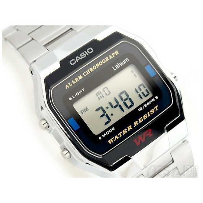 Zegarek Casio RETRO A163WA-1QES Unisex