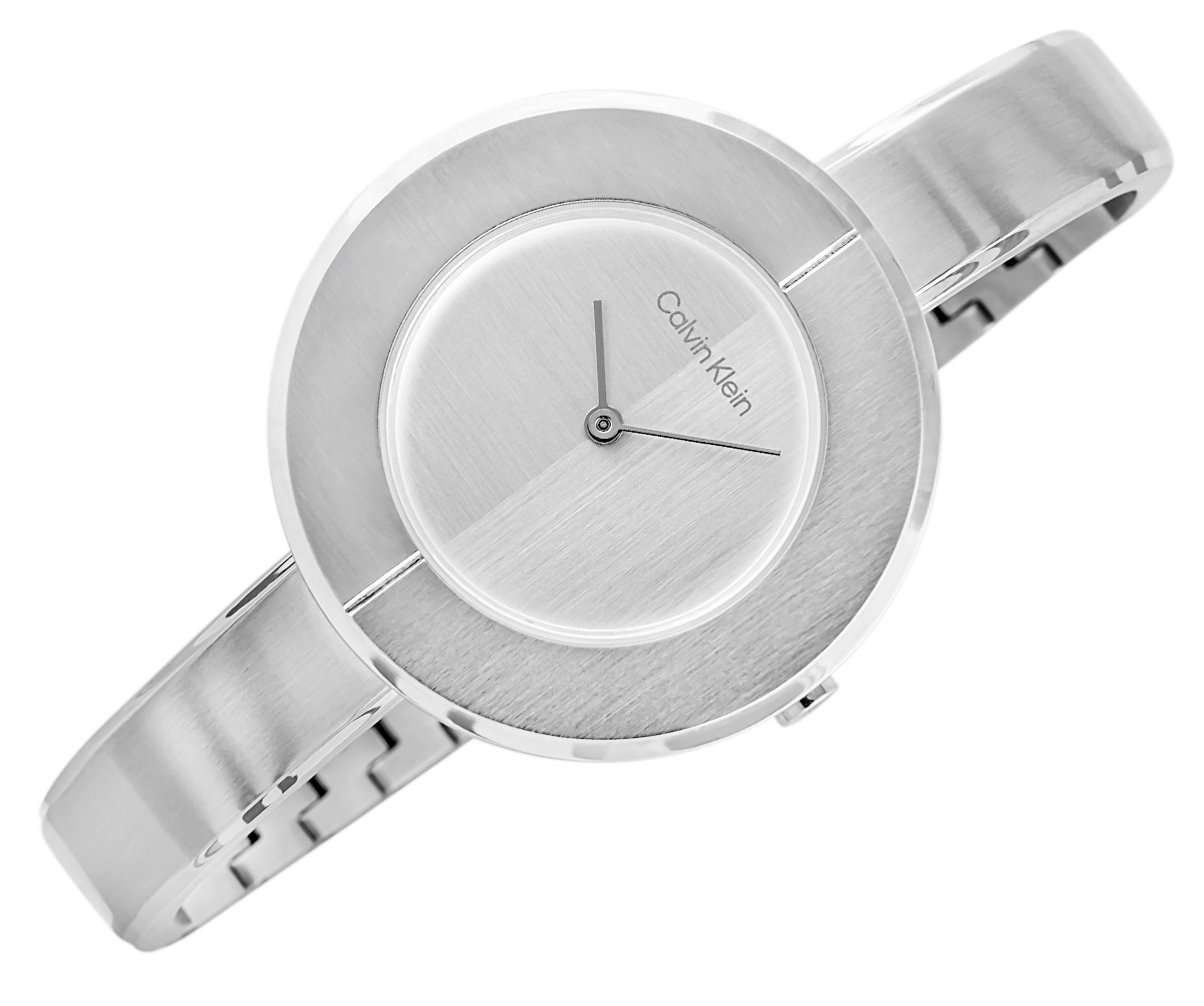Zegarek damski CALVIN KLEIN Classic 25200022 na bransolecie srebrnej, srebrna tarcza - obrazek 3 Zegarek damski CALVIN KLEIN Classic 25200022 na bransolecie srebrnej, srebrna tarcza - obrazek 3