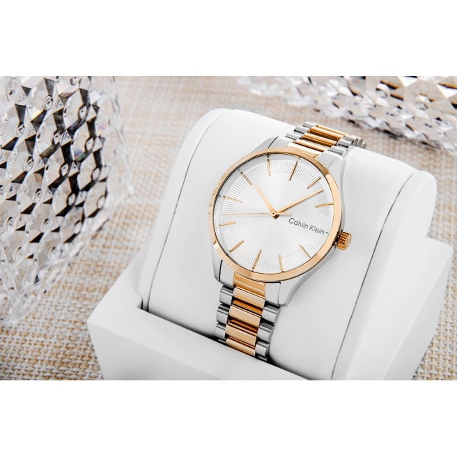 Zegarek damski CALVIN KLEIN Iconic Brancelet 25200044 na bransolecie ...