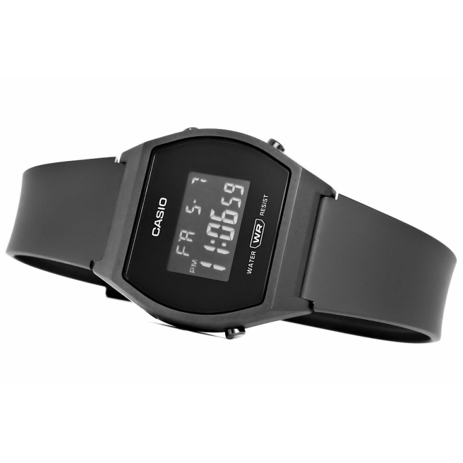 Zegarek Damski CASIO LW-204-1BDF Czarny Unisex