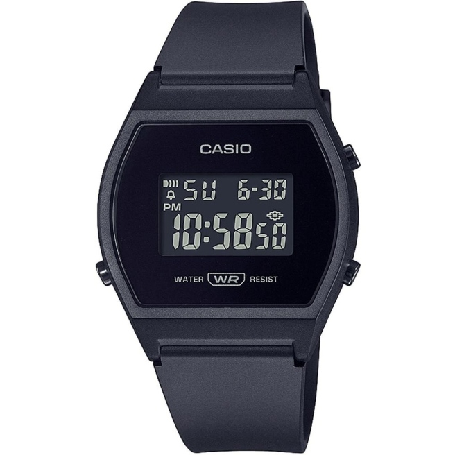 Zegarek Damski CASIO LW-204-1BDF Czarny Unisex
