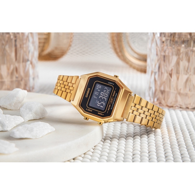Zegarek Damski CASIO VINTAGE LA680WGA-1BDF + BOX