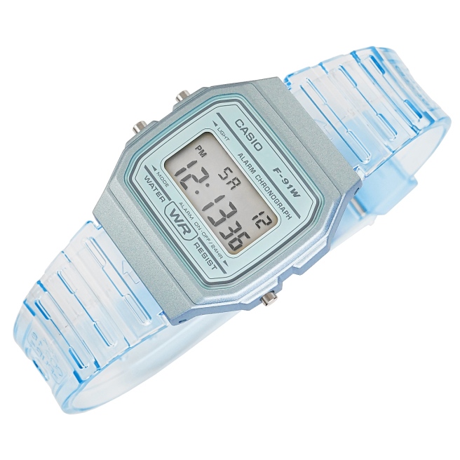 Zegarek Damski Casio F-91WS-2DF + BOX
