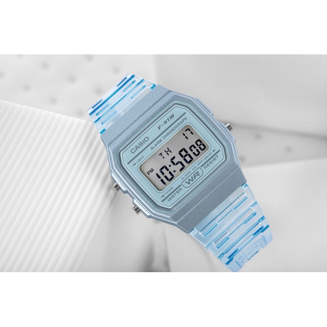 Zegarek Damski Casio F-91WS-2DF + BOX