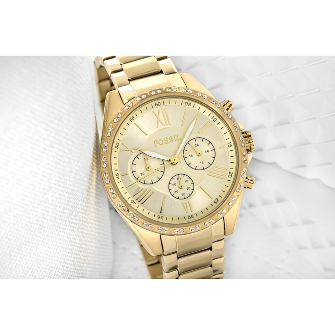 Zegarek Damski Fossil Modern Courier Chronograph BQ3378 + BOX