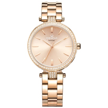 Zegarek Damski Giewont Sapphire Różowe Złoto GW9890-B3