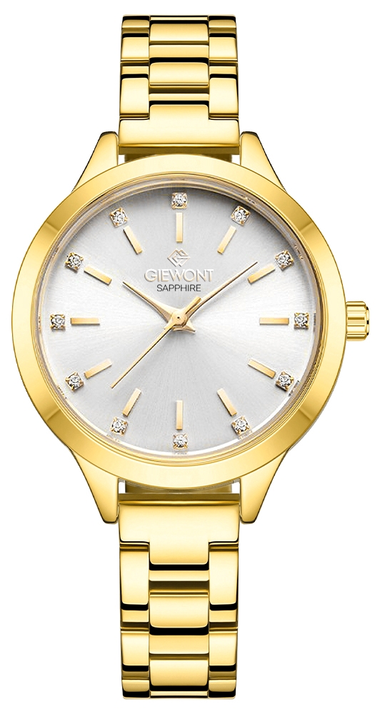Zegarek Damski Giewont Sapphire Złoto Srebrny GW2720-B2 Zegarek Damski Giewont Sapphire Złoto Srebrny GW2720-B2