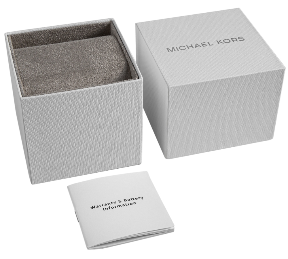 Zegarek damski Michael Kors Runway MK7385 na bransolecie czarnej, czarna tarcza, WR100 - zdjęcie 8 Zegarek damski Michael Kors Runway MK7385 na bransolecie czarnej, czarna tarcza, WR100 - zdjęcie 8