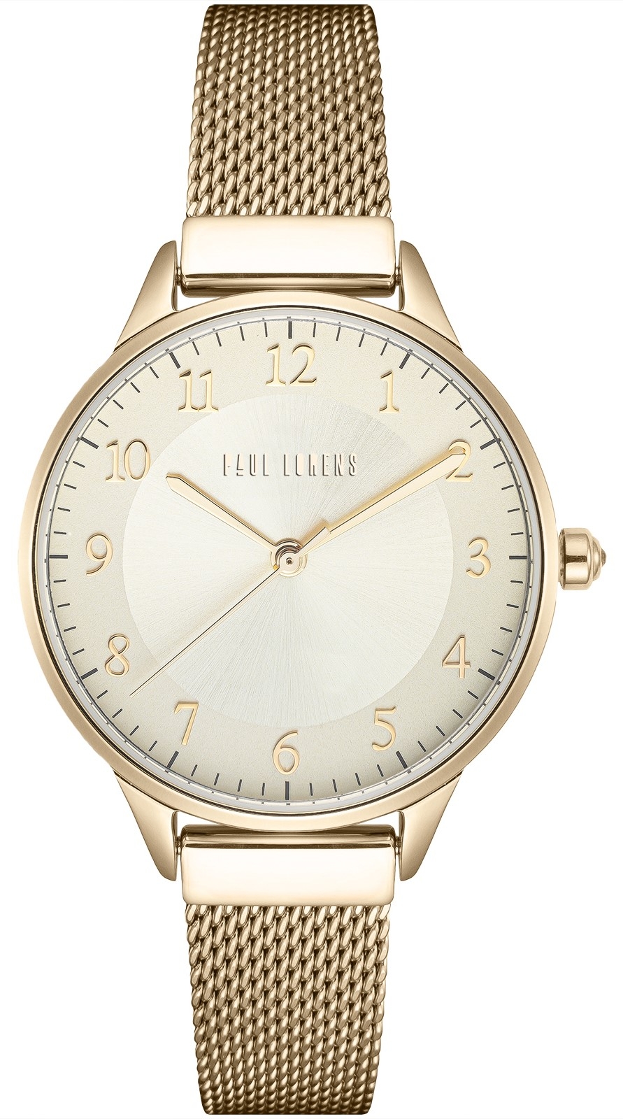 Zegarek Damski Złoty na bransolecie  Paul Lorens PL12189B-4D1