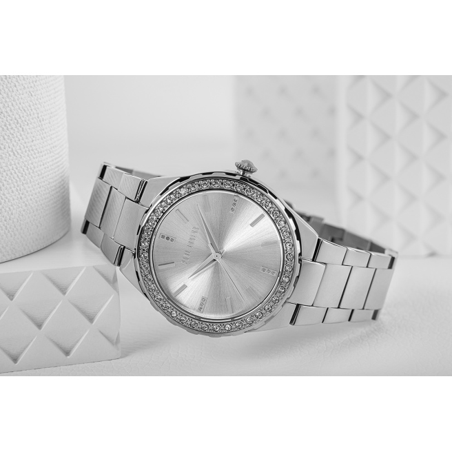 Zegarek z cyrkoniami Damski Paul Lorens PL9656B3-3C1