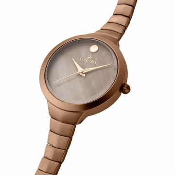 Zegarek Damski Brązowy G.Rossi 11624B-2B3