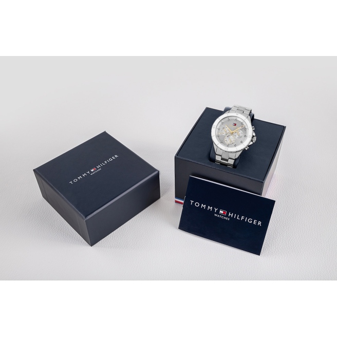Zegarek Damski Tommy Hilfiger Mellie 1782707 Srebrna bransoleta