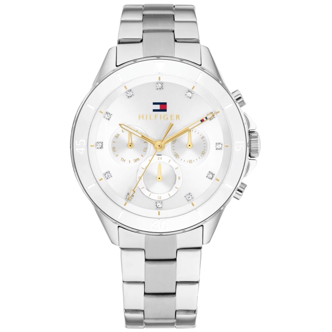 Zegarek Damski Tommy Hilfiger Mellie 1782707 Srebrna bransoleta