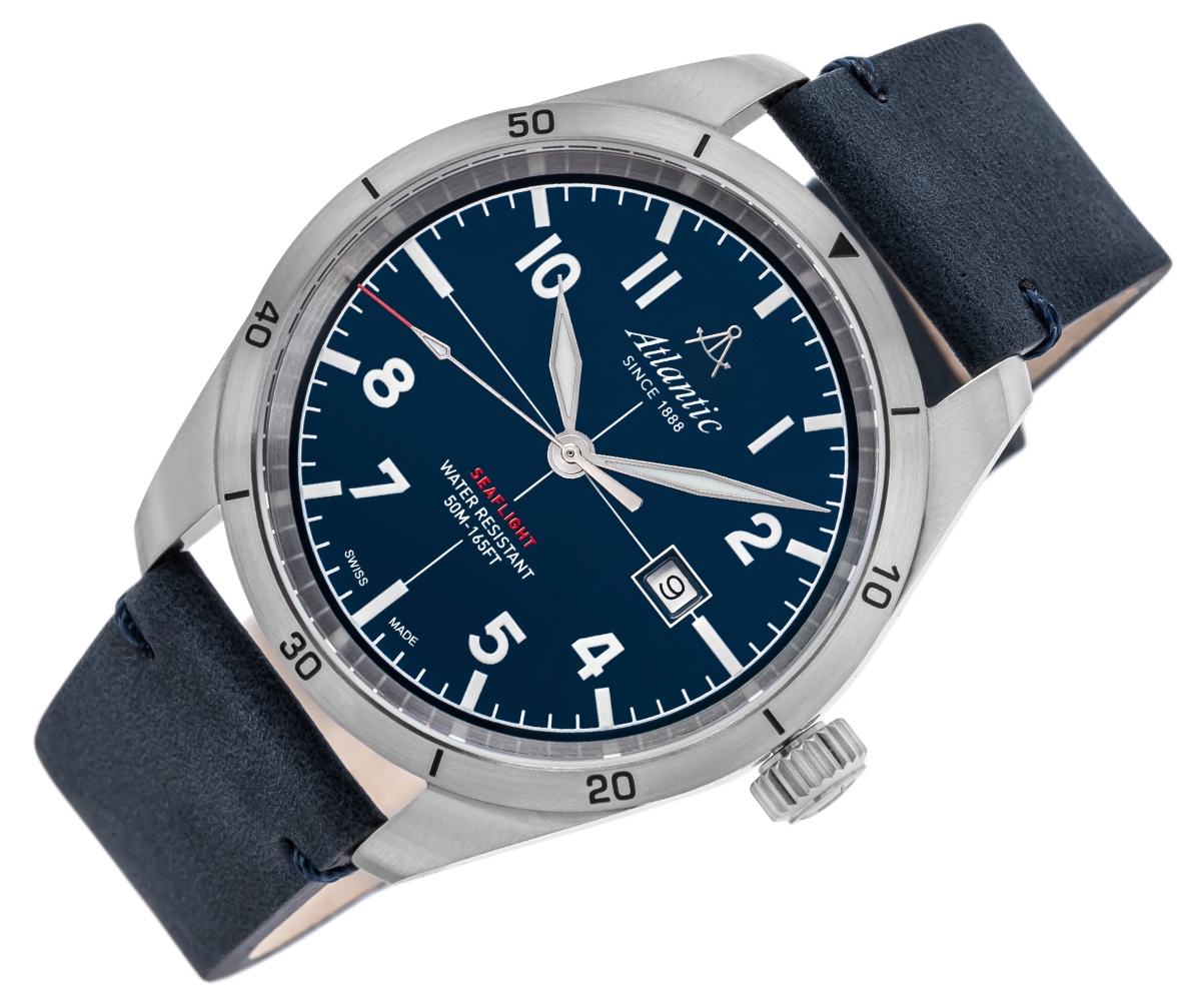 Zegarek Męski Atlantic Seaflight 70351.41.55 + BOX Zegarek Męski Atlantic Seaflight 70351.41.55 + BOX