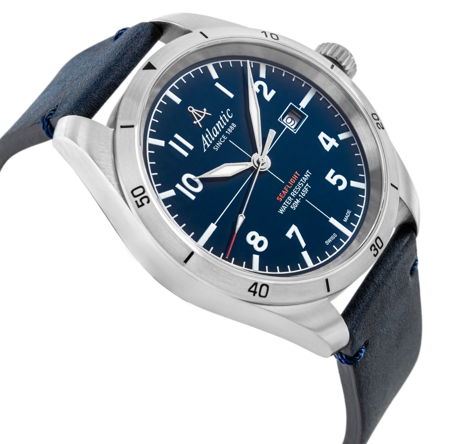 Zegarek Męski Atlantic Seaflight 70351.41.55 + BOX Zegarek Męski Atlantic Seaflight 70351.41.55 + BOX