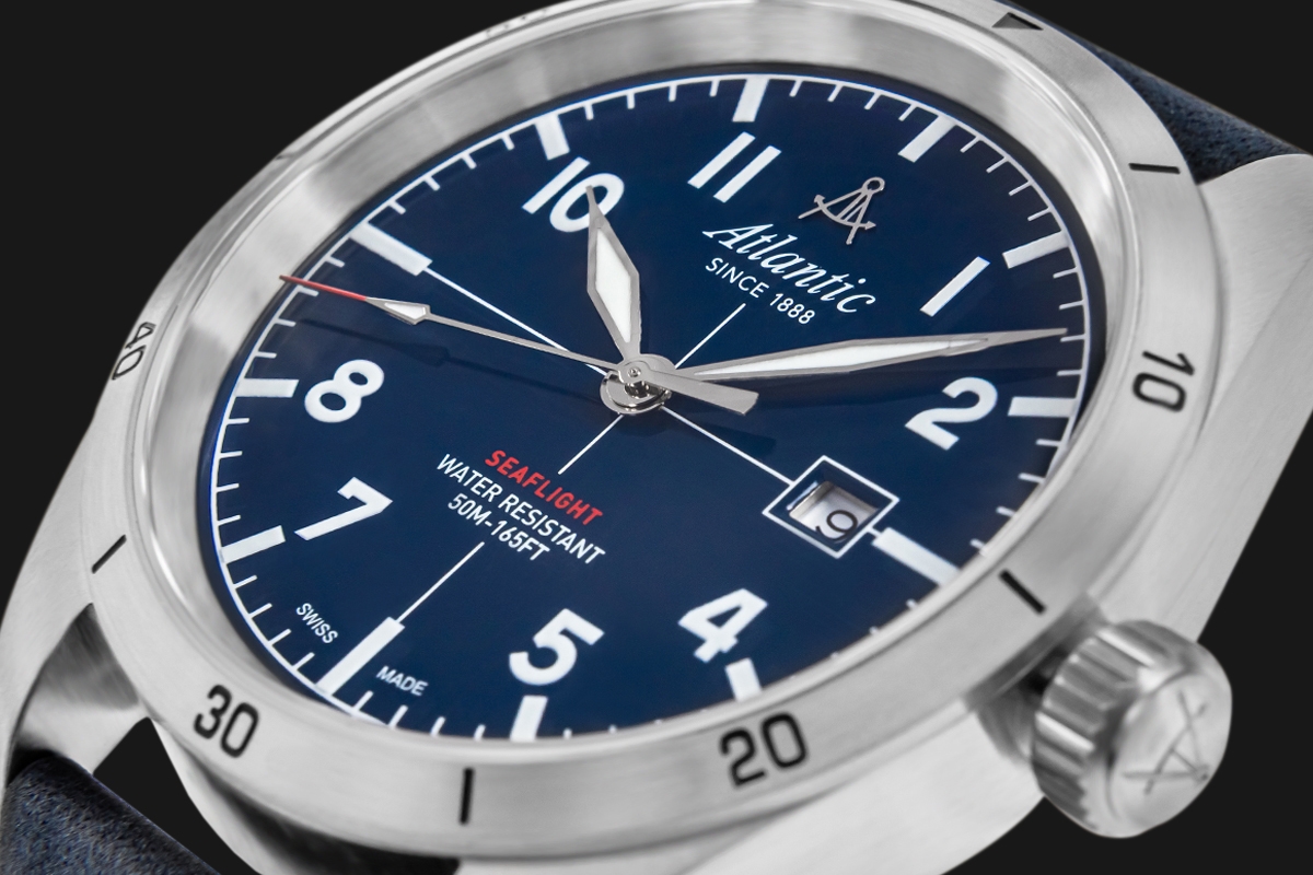 Zegarek Męski Atlantic Seaflight 70351.41.55 + BOX Zegarek Męski Atlantic Seaflight 70351.41.55 + BOX