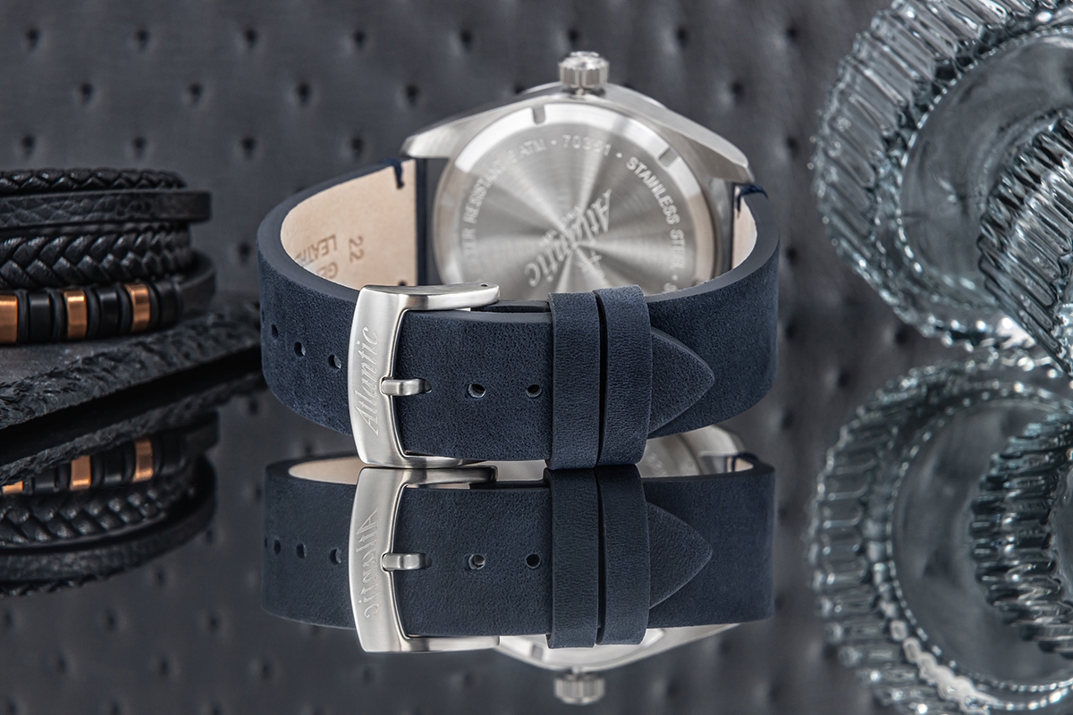 Zegarek Męski Atlantic Seaflight 70351.41.55 + BOX Zegarek Męski Atlantic Seaflight 70351.41.55 + BOX