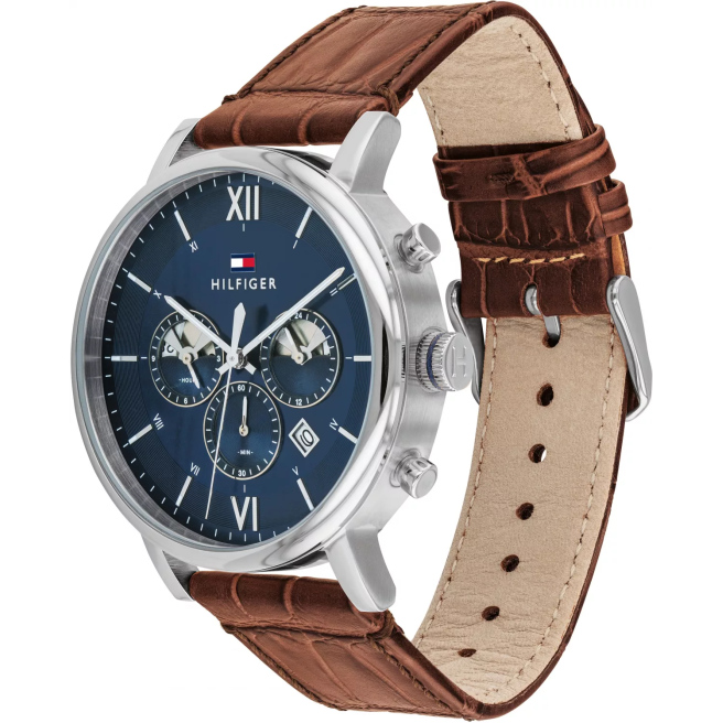 Zegarek Męski Brązowy pasek Tommy Hilfiger EVAN 1710393