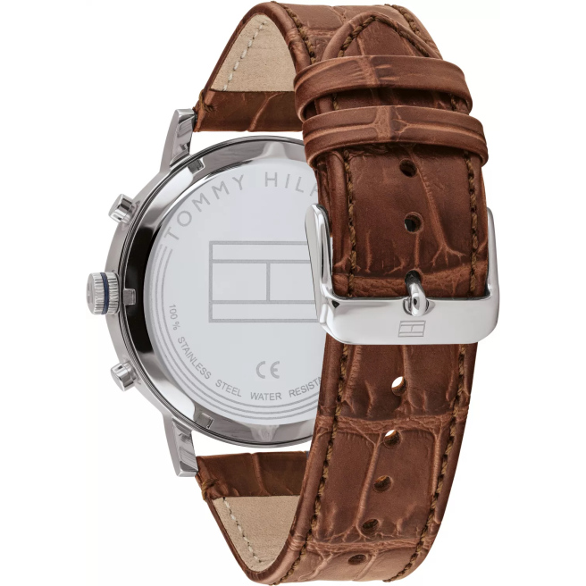 Zegarek Męski Brązowy pasek Tommy Hilfiger EVAN 1710393