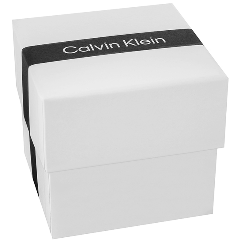 Zegarek męski CALVIN KLEIN Modern Mesh 25200049 na bransolecie złotej ...