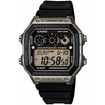 Zegarek Męski CASIO 10 bar do Pływania AE-1300WH-8AVDF