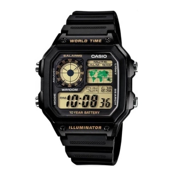Zegarek Męski CASIO AE-1200WH-1BVDF + BOX