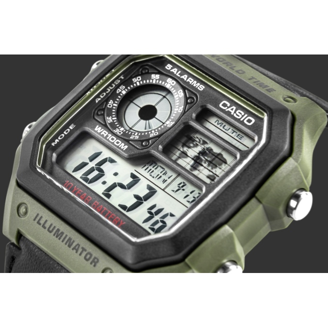 Zegarek Męski CASIO AE-1200WHB-3BVDF + BOX