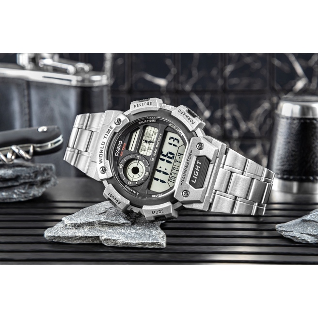 Zegarek Męski CASIO AE-1400WHD-1AVDF + BOX