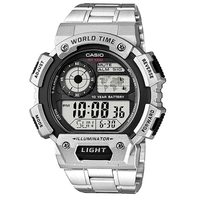 Zegarek Męski CASIO AE-1400WHD-1AVDF + BOX