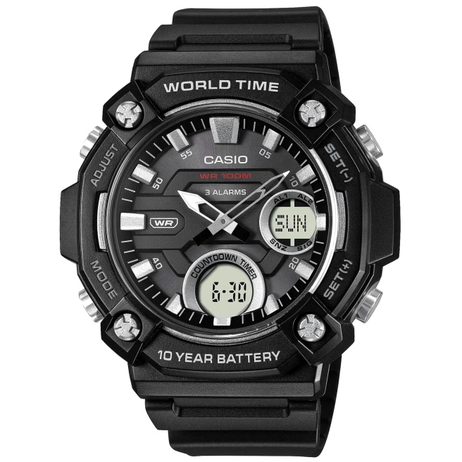 Zegarek Męski CASIO AEQ-120W-1AVDF + BOX