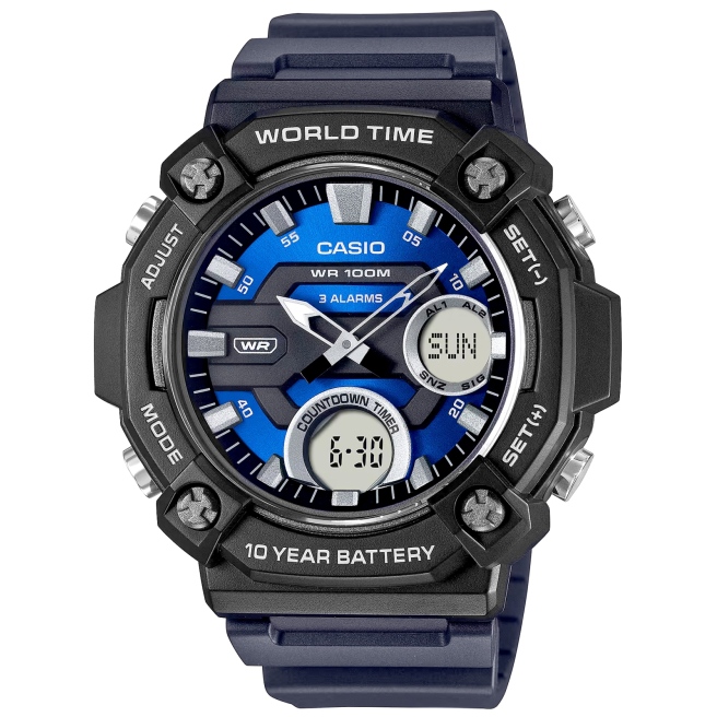 Zegarek Męski CASIO AEQ-120W-2AVDF + BOX