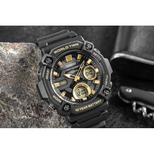 Zegarek Męski CASIO AEQ-120W-9AVDF + BOX