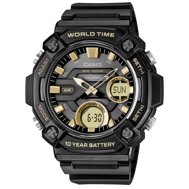 Zegarek Męski CASIO AEQ-120W-9AVDF + BOX