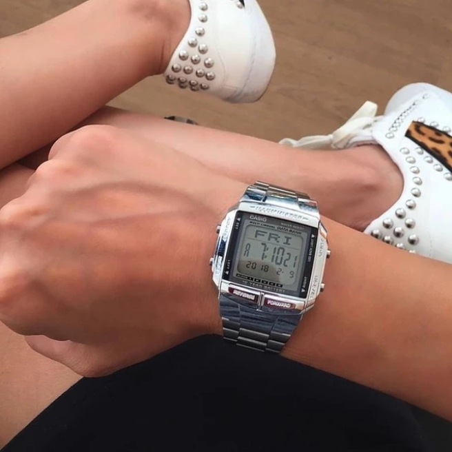 Zegarek Męski CASIO Srebrny DB-360-1ADF