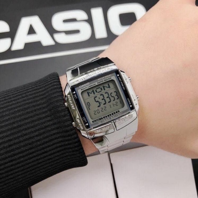 Zegarek Męski CASIO Srebrny DB-360-1ADF