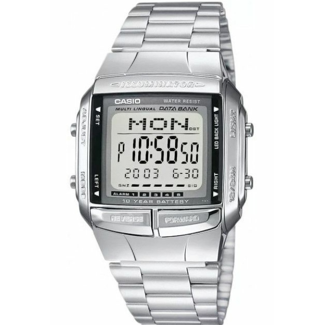 Zegarek Męski CASIO Srebrny DB-360-1ADF