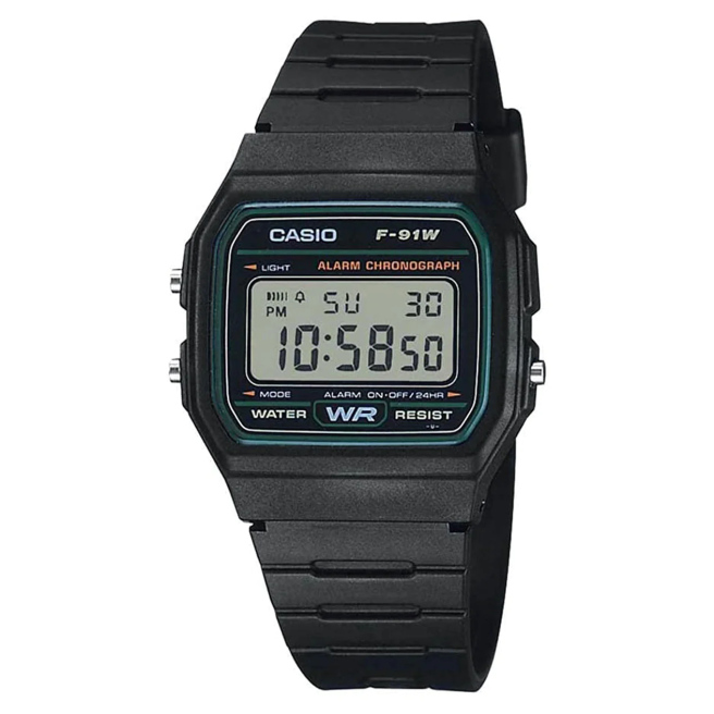 Zegarek Męski CASIO F-91W-3DG