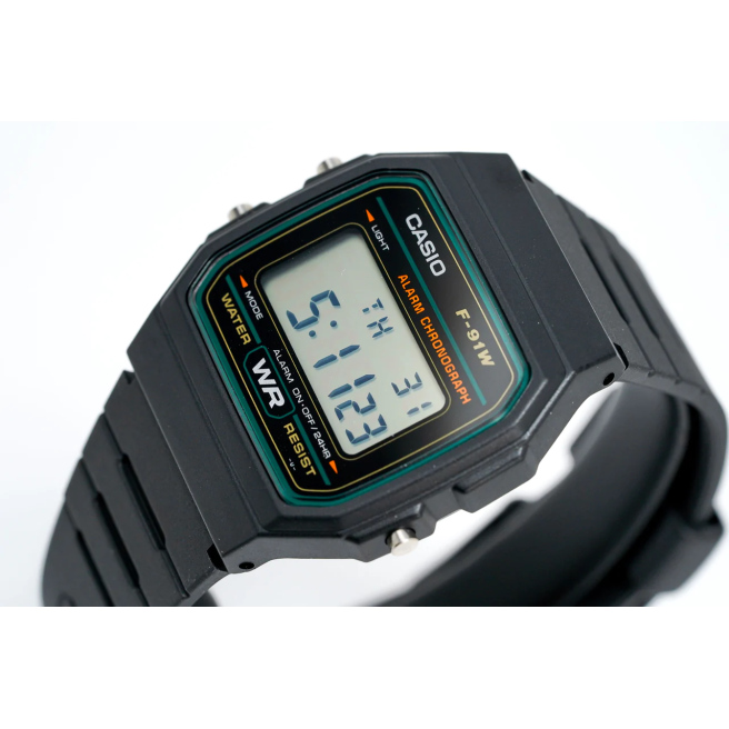 Zegarek Męski CASIO F-91W-3DG