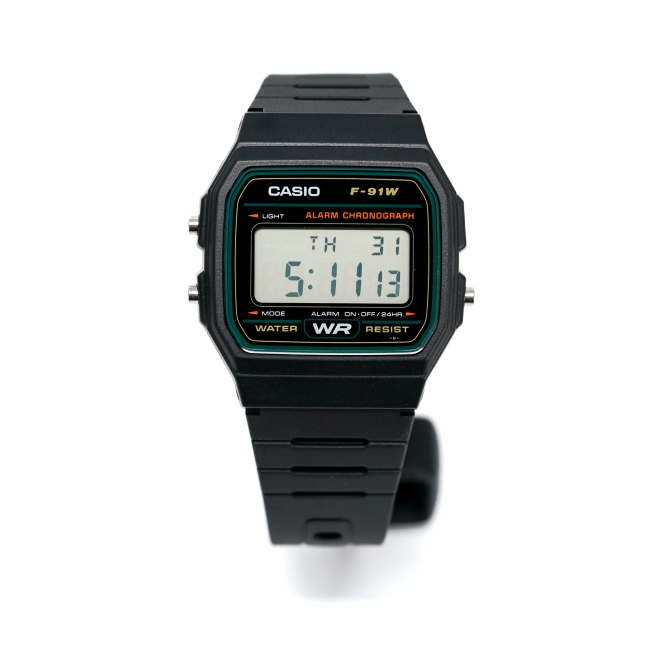Zegarek Męski CASIO F-91W-3DG