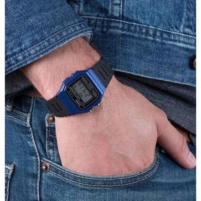 Zegarek Męski CASIO F-91WM-2ADF