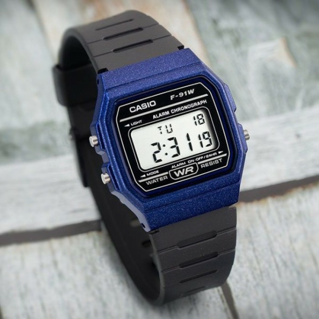 Zegarek Męski CASIO F-91WM-2ADF