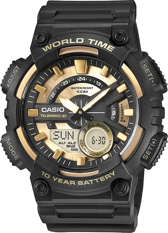Zegarek Męski CASIO Gerton AEQ-110BW-9AVDF