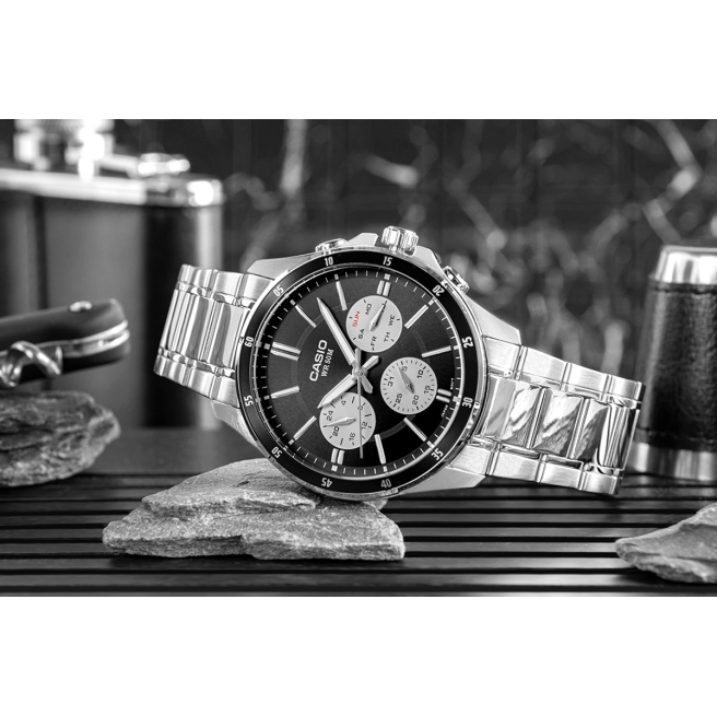 Zegarek Męski CASIO MTP-1374D-1A3VDF + BOX