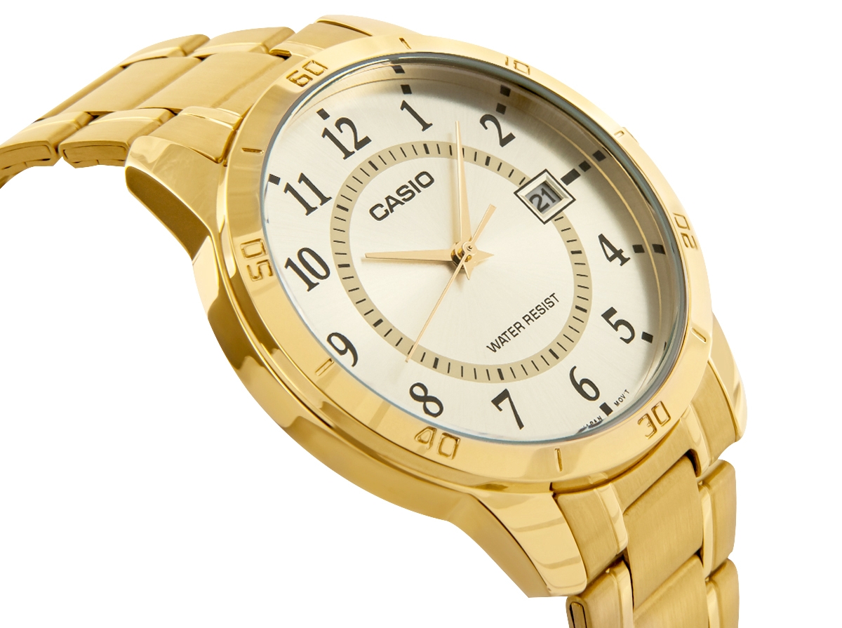 Zegarek Męski CASIO MTP-V004G-9BUDF + BOX Zegarek Męski CASIO MTP-V004G-9BUDF + BOX