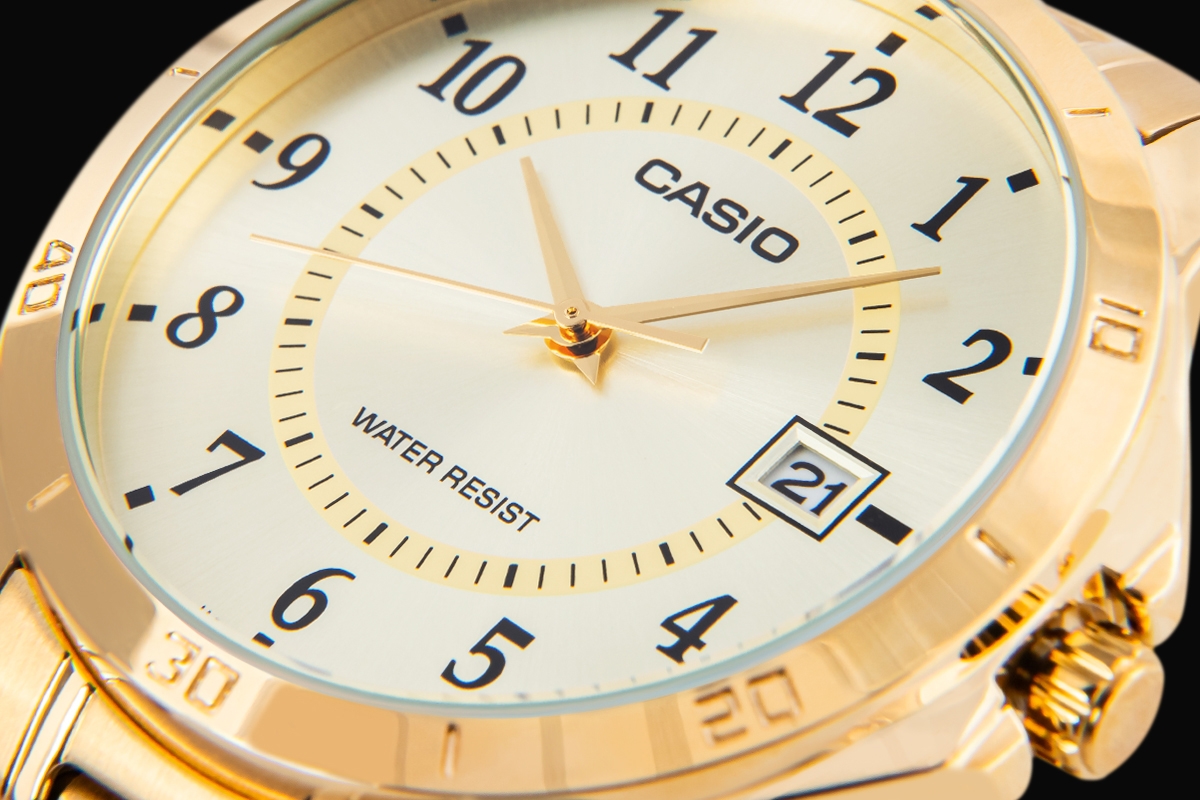 Zegarek Męski CASIO MTP-V004G-9BUDF + BOX Zegarek Męski CASIO MTP-V004G-9BUDF + BOX