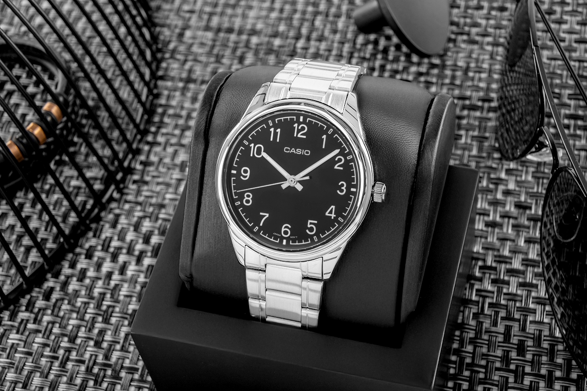 Zegarek Męski CASIO MTP-V005D-1B4UDF + BOX Zegarek Męski CASIO MTP-V005D-1B4UDF + BOX